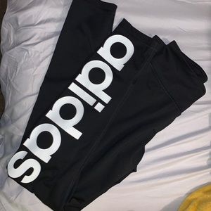 Adidas black leggings